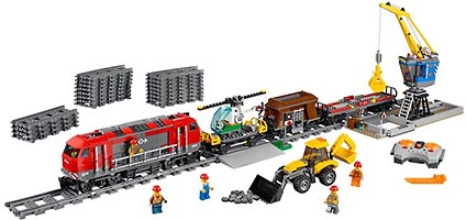 Набор LEGO 60098 Мощный грузовой поезд