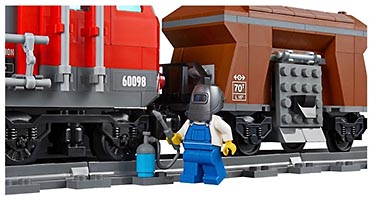 Набор LEGO Мощный грузовой поезд
