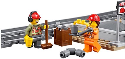 Набор LEGO Мощный грузовой поезд