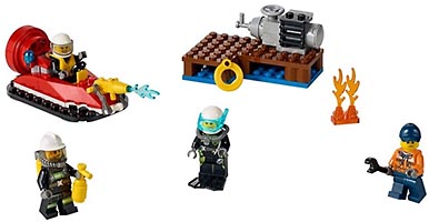 Набор LEGO 60106 Набор для начинающих: Пожарная охрана