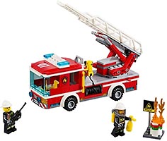 Набор LEGO Пожарный автомобиль с лестницей