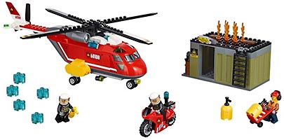 Набор LEGO Пожарная команда быстрого реагирования