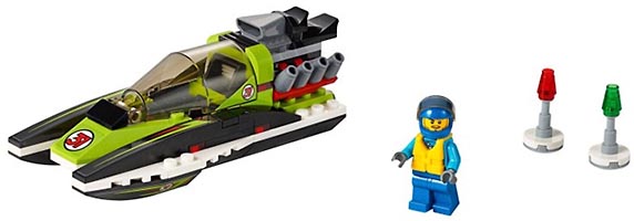 Набор LEGO 60114 Гоночный катер