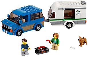 Набор LEGO Фургон и дом на колёсах