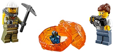 Набор LEGO Набор для начинающих 'Исследователи вулканов'