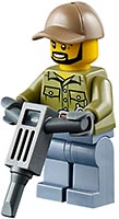 Набор LEGO Грузовик исследователей вулканов
