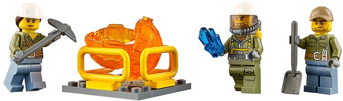 Набор LEGO Вездеход исследователей вулканов