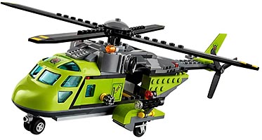 Набор LEGO Грузовой вертолёт исследователей вулканов