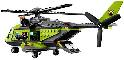 Набор LEGO Грузовой вертолёт исследователей вулканов