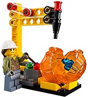 Набор LEGO Грузовой вертолёт исследователей вулканов