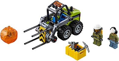 Набор LEGO Грузовой вертолет исследователей вулканов