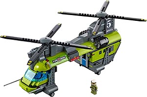 Набор LEGO Грузовой вертолет исследователей вулканов