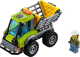 Набор LEGO Грузовой вертолет исследователей вулканов
