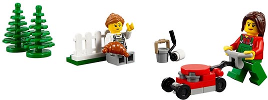 Набор LEGO Праздник в парке - жители Лего Города