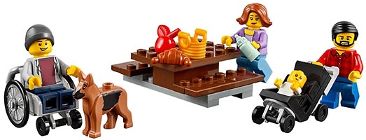Набор LEGO Праздник в парке - жители Лего Города