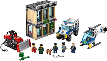 Набор LEGO 60140 Ограбление на бульдозере