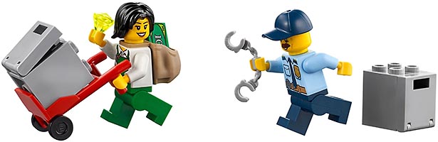 Набор LEGO Банковский грузовик (инкассаторская машина)