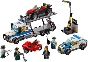 Набор LEGO 60143 Ограбление транспортировщика автомобилей