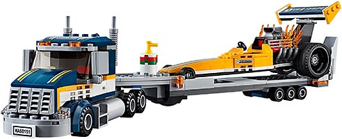 Набор LEGO Грузовик для перевозки драгстера