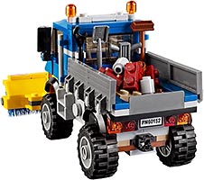 Набор LEGO Уборочная машина и экскаватор