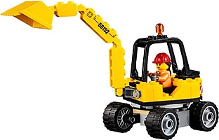 Набор LEGO Уборочная машина и экскаватор