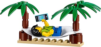 Набор LEGO Праздник на пляже - жители LEGO CITY
