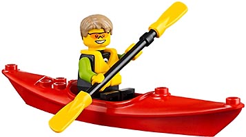 Набор LEGO Праздник на пляже - жители LEGO CITY