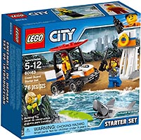 Набор LEGO 60163 Береговая охрана: Набор для начинающих