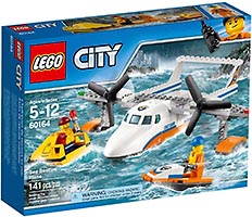 Набор LEGO 60164 Морской спасательный самолёт