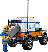 Набор LEGO Внедорожник 4х4 береговой охраны