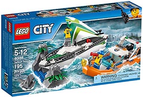 Набор LEGO Спасение парусной лодки