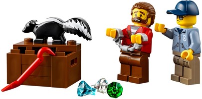 Набор LEGO Погоня по горной реке
