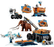 Набор LEGO Арктическая экспедиция. Передвижная арктическая база