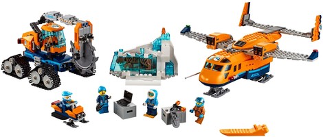 Набор LEGO 60196 Арктический грузовой самолет