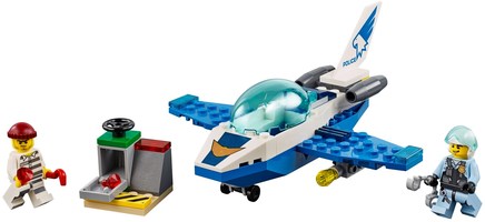 Набор LEGO 60206 Воздушная полиция: патрульный самолёт