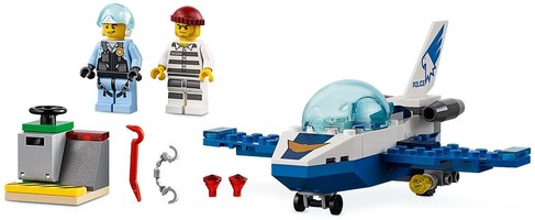 Набор LEGO Воздушная полиция: патрульный самолёт