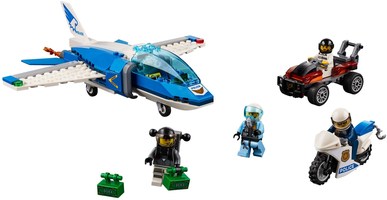 Набор LEGO 60208 Воздушная полиция: арест парашютиста