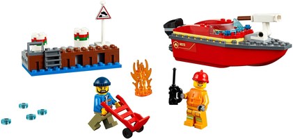 Набор LEGO 60213 Пожар в порту