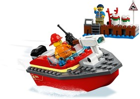 Набор LEGO Пожар в порту