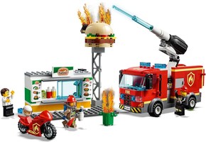 Набор LEGO Пожар в бугер-кафе