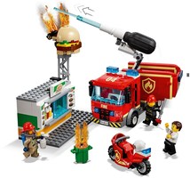Набор LEGO Пожар в бугер-кафе