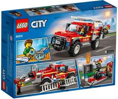 Набор LEGO Грузовик начальника пожарной охраны