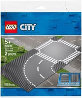 Набор LEGO Поворот и перекрёсток