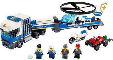 Набор LEGO 60244 Police Helicopter Transport