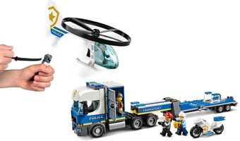 Набор LEGO Police Helicopter Transport