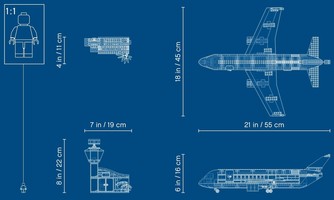 Набор LEGO Passenger Airplane