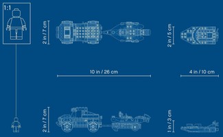 Набор LEGO Elite Police Boat Transport