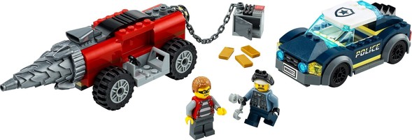 Набор LEGO 60273 Elite Police Driller Chase