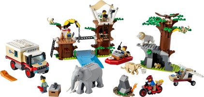 Набор LEGO 60307 Wildlife Rescue Camp
