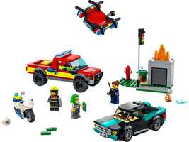 Набор LEGO Fire Rescue & Police Chase